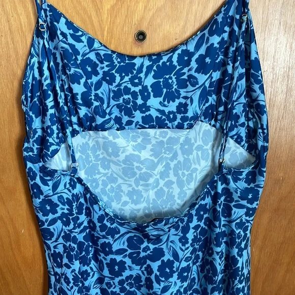 Skatie Vibrant Blue Floral Mini Dress - Picture 6 of 11